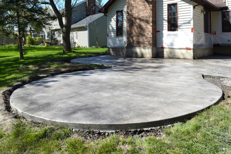 Concrete Patio Laying
