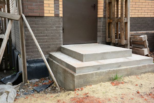 Cost of Cement Steps Construction in Bay City