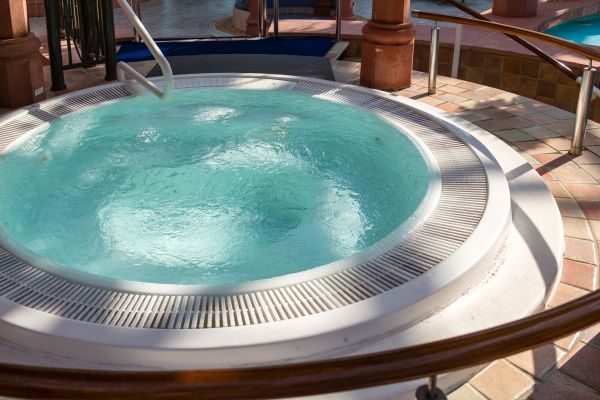 Cost of Hot Tub Patio Construction in Bay City